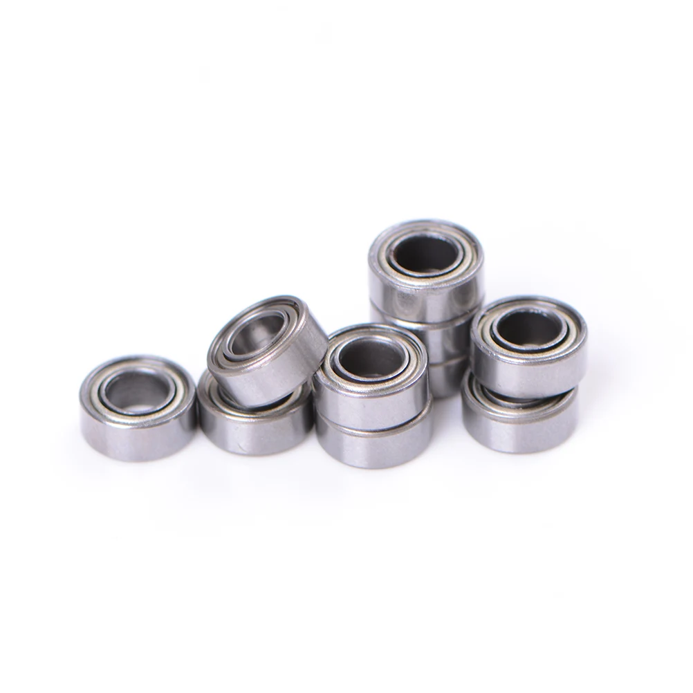 

10Pcs MR105ZZ L-1050 MR105 Miniature Ball Bearings Rubber Sealed Ball Bearing 5x10x4mm