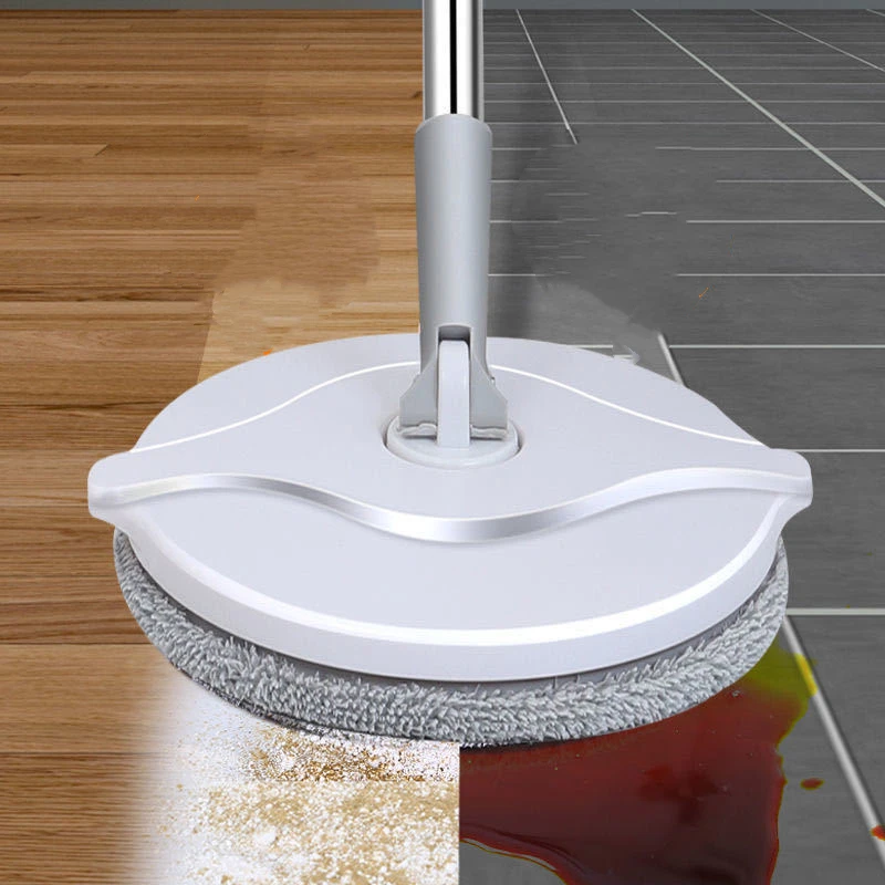 

Hot Sale Mop 360 Spin Degree Rotating Promotion Magic Twist Mop With Single Bucket For Cleaning, White