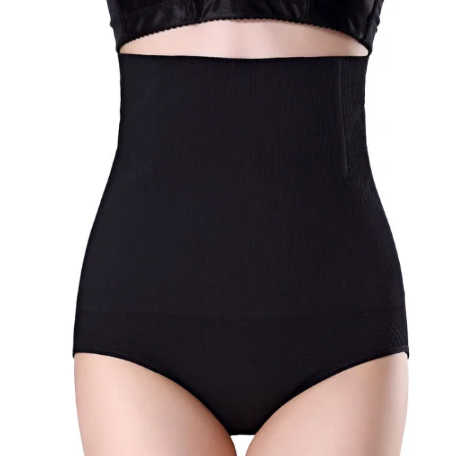 

Shapewear High Compression Firm Control Abdomen High Waist Seamless Panties Waist Trainer Women, Black ,nude