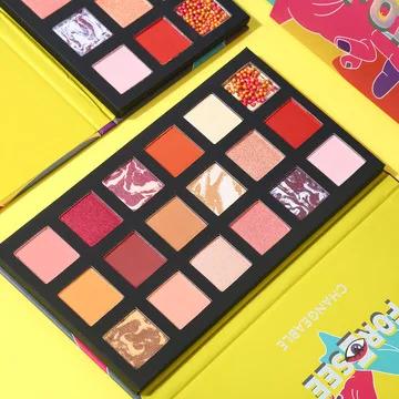 

UCANBE new product reverse rose eye shadow palette foresees the future 18 colours crisp fragrant rice pearly matte