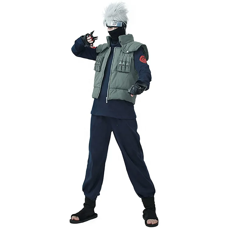 

Naruto Hatake Kakashi Halloween Cosplay Costume Full Halloween costume