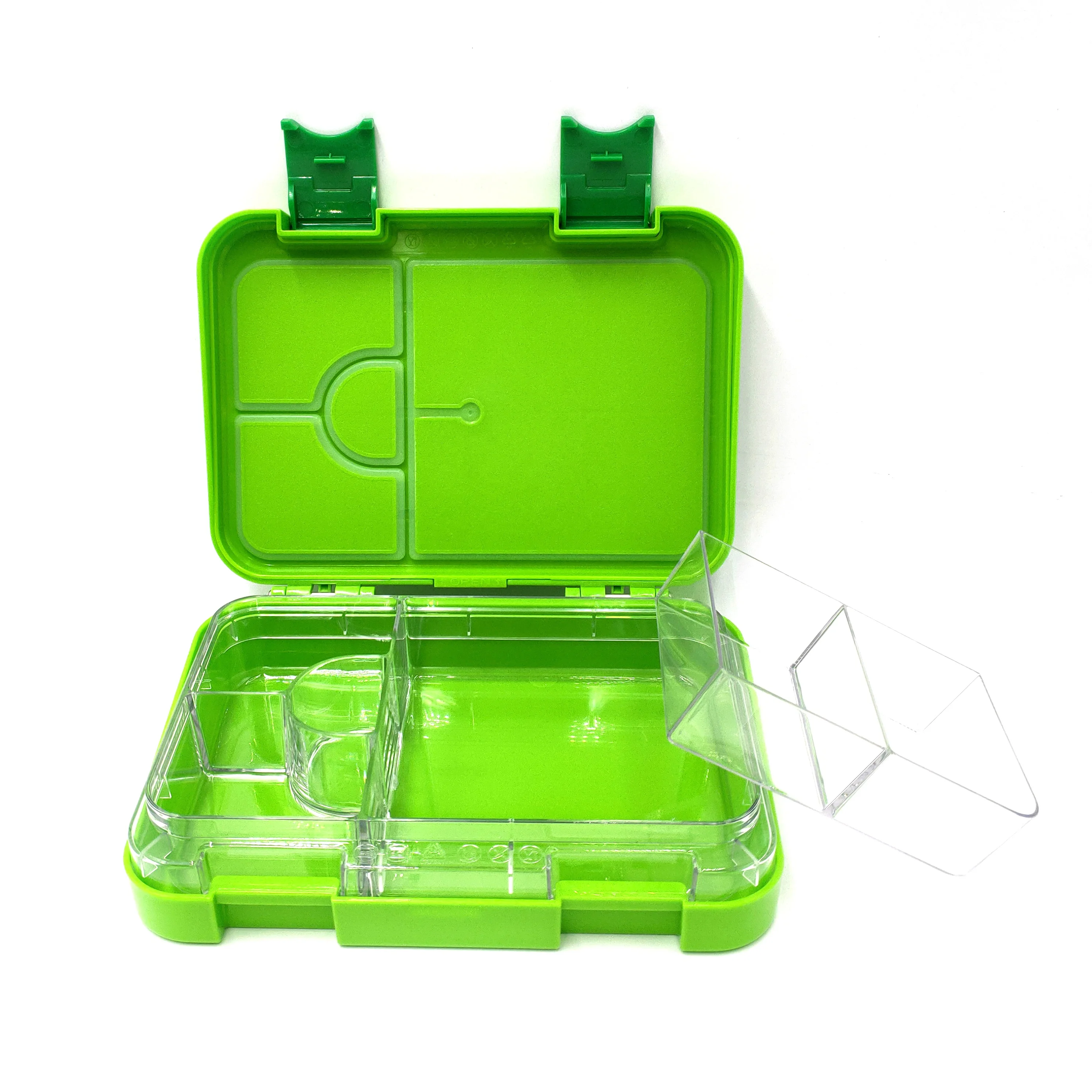 

China child food grade bento lunch box customize school picnic waterproof bento lunch box, Blue/green/pink/purple