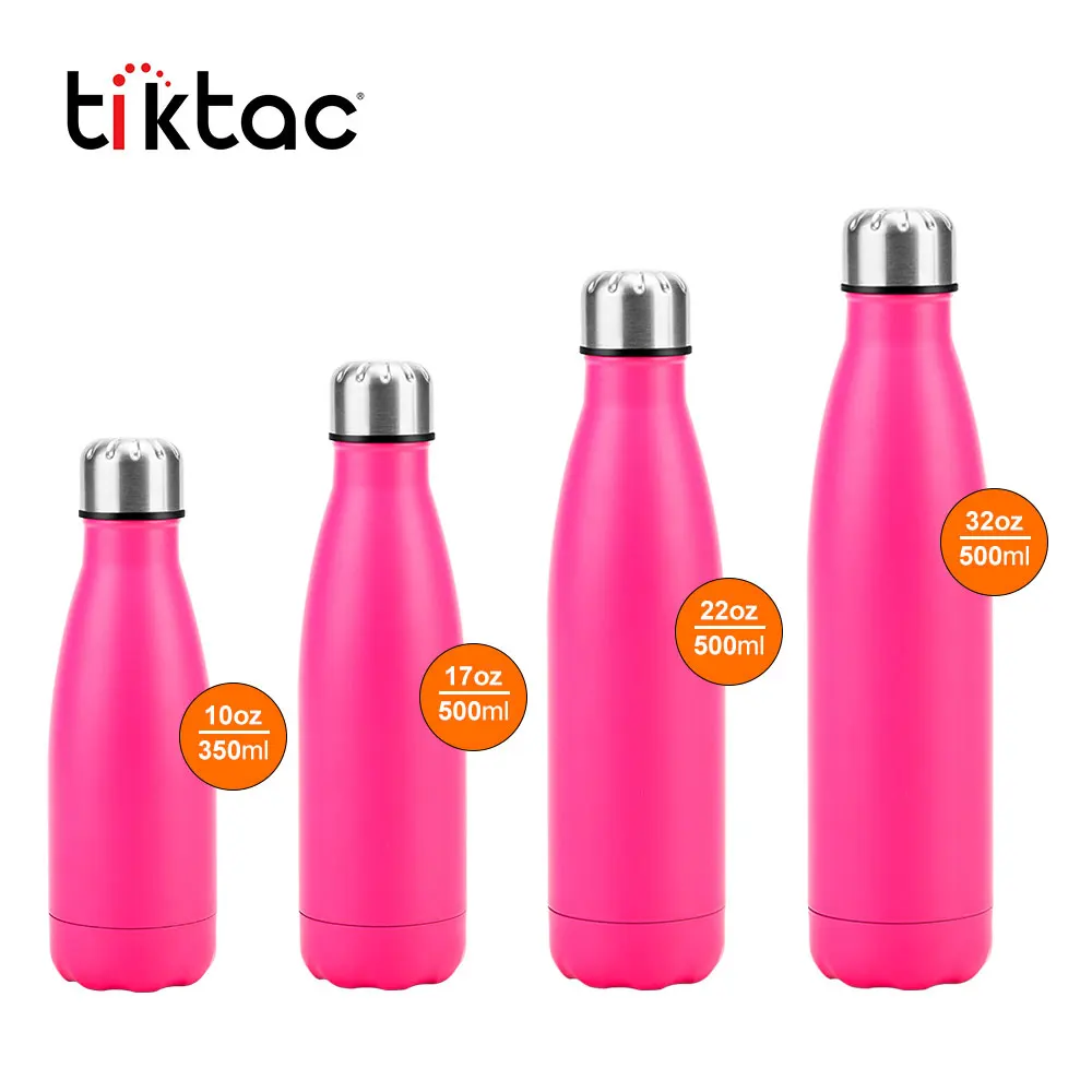 

BPA Free Custom Double Wall Stainless Steel Insulated Drink Water Bottle, Customized color acceptable