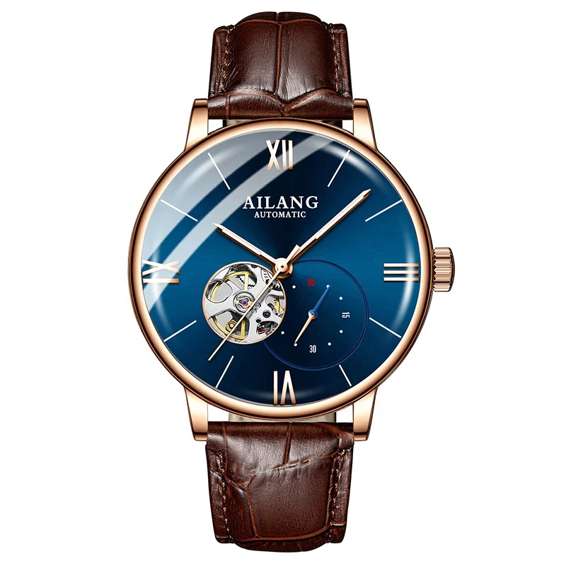 

Man Watches Top 2020 Luxury Tourbillon Mechanical Watch Leather Watch For Men