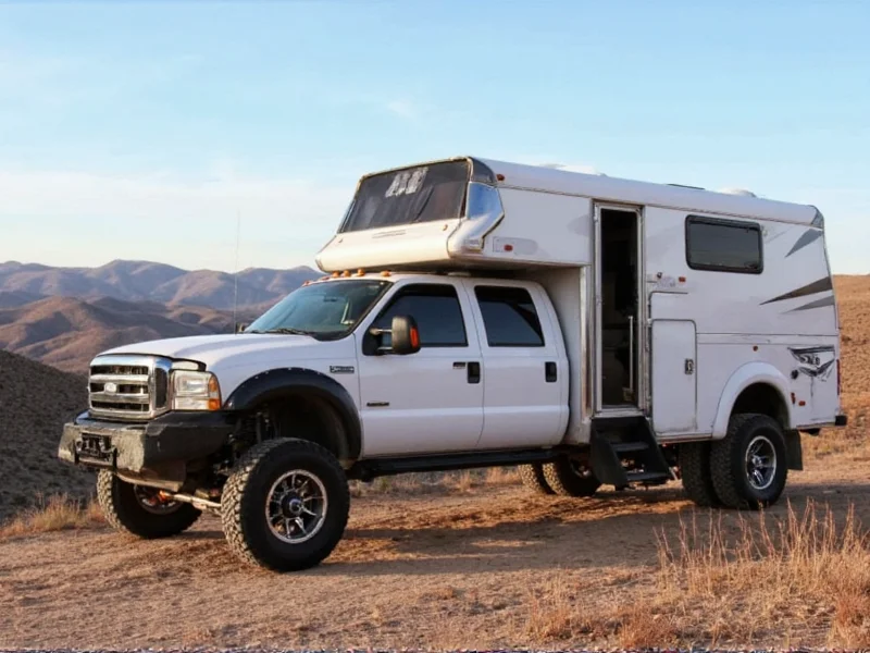 homemade pickup campers