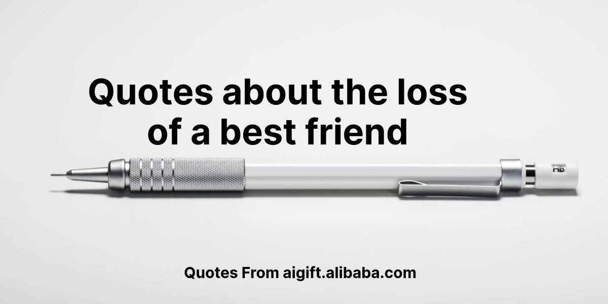 quotes about the loss of a best friend