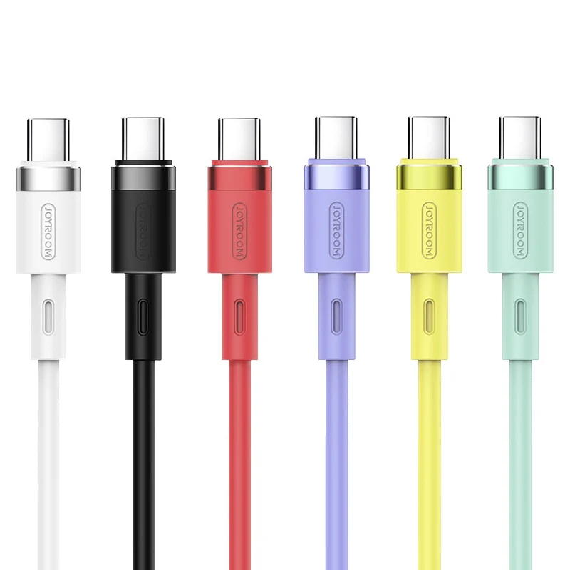 

Joyroom Usb Cable S-1224N2 Anti-Dirty Fast Charging Data Line Transmission Liquid Silicone Mobile Phone Usb Cable For Iphone 12