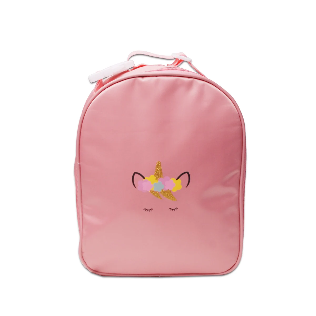

Food Safe Fashion Kids Thermal Food Cooler Bag Fitness Unicorn Lunch Box Bag for Girls DOM112-800, Pink