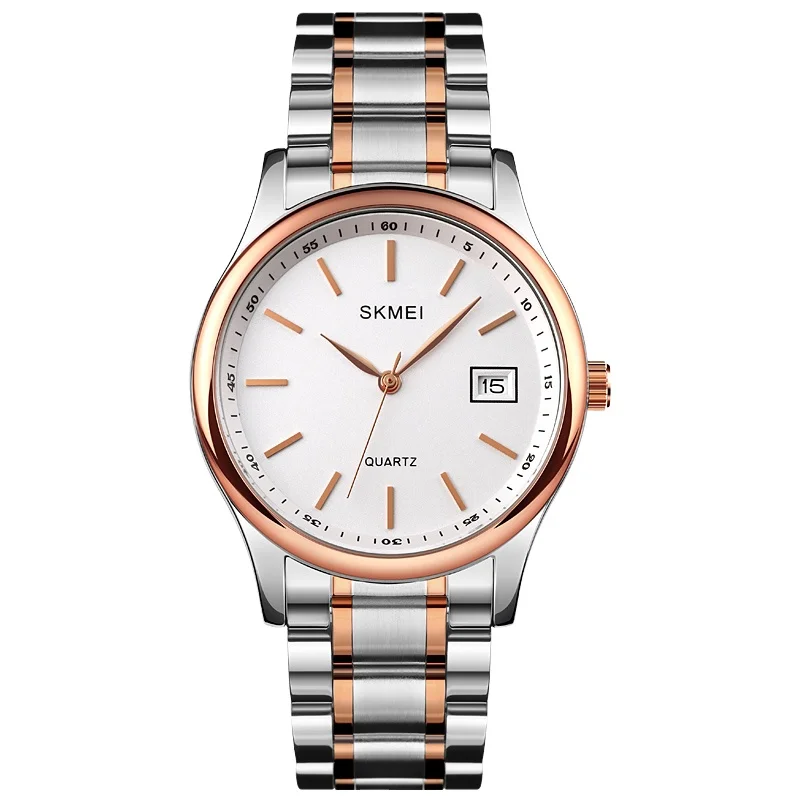 

SKMEI Q031-Q032 Luxury Romantic Simple Elegant Mens lady Quartz couple Watches, 3colors