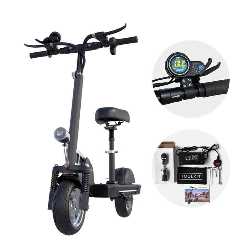 

China Manufacturer Folding 10 Inch 36V Kugoo M4 Electric Scooter For Hot Sale, Black