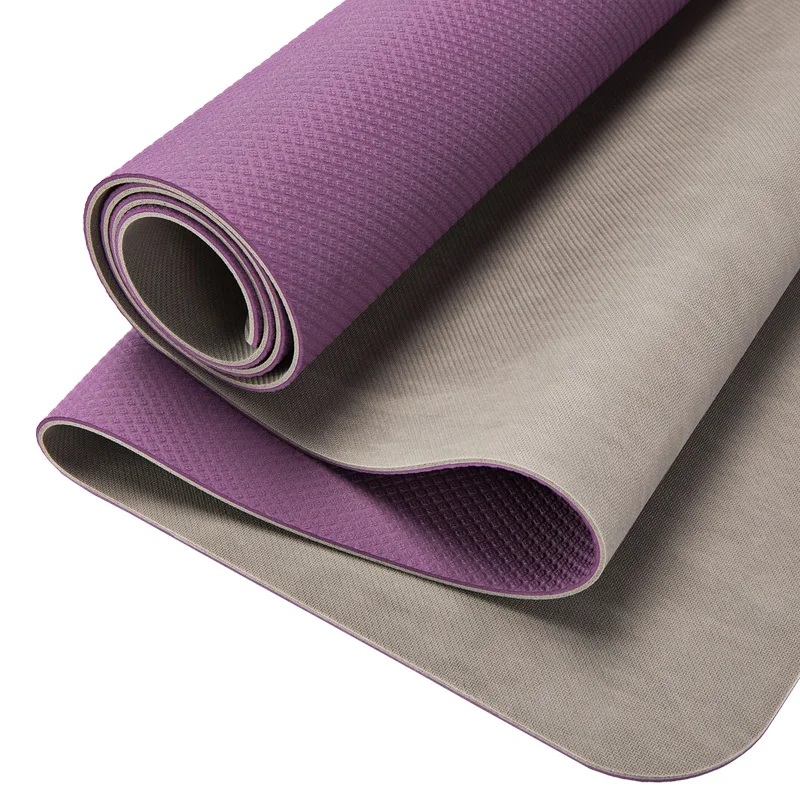 

173CM Custom Logo 6mm Thickness TPE Yoga Mat Natural Rubber, Customized