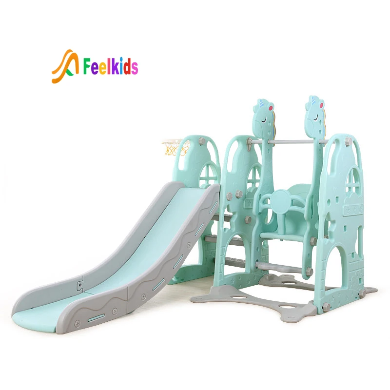 

3 in 1Multifunction slide set for kids/children/baby/toddlers happy toy for playground/playyard/indoor/garden, Pink, turquoise