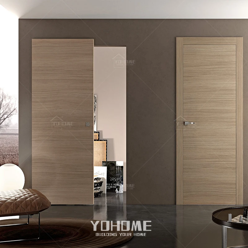 

Spain standard modern hotel prehung interior doors internal pre hung door oak wooden sliding door for house