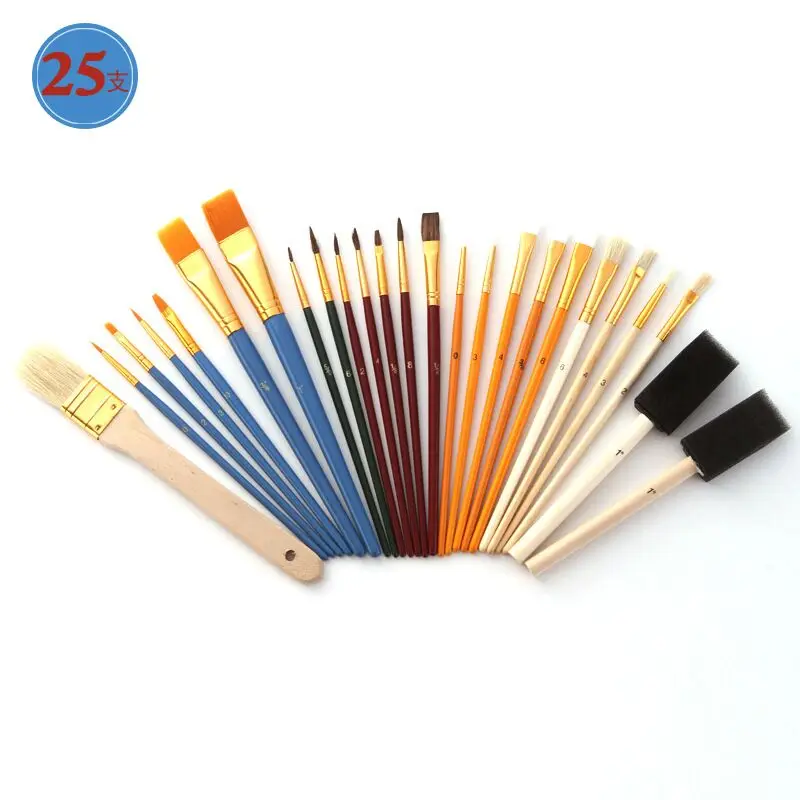 25 pieces brush set-16