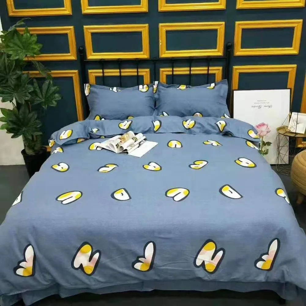 
weifang manufacturer 100% polyester printing fabric for bedsheets animal 