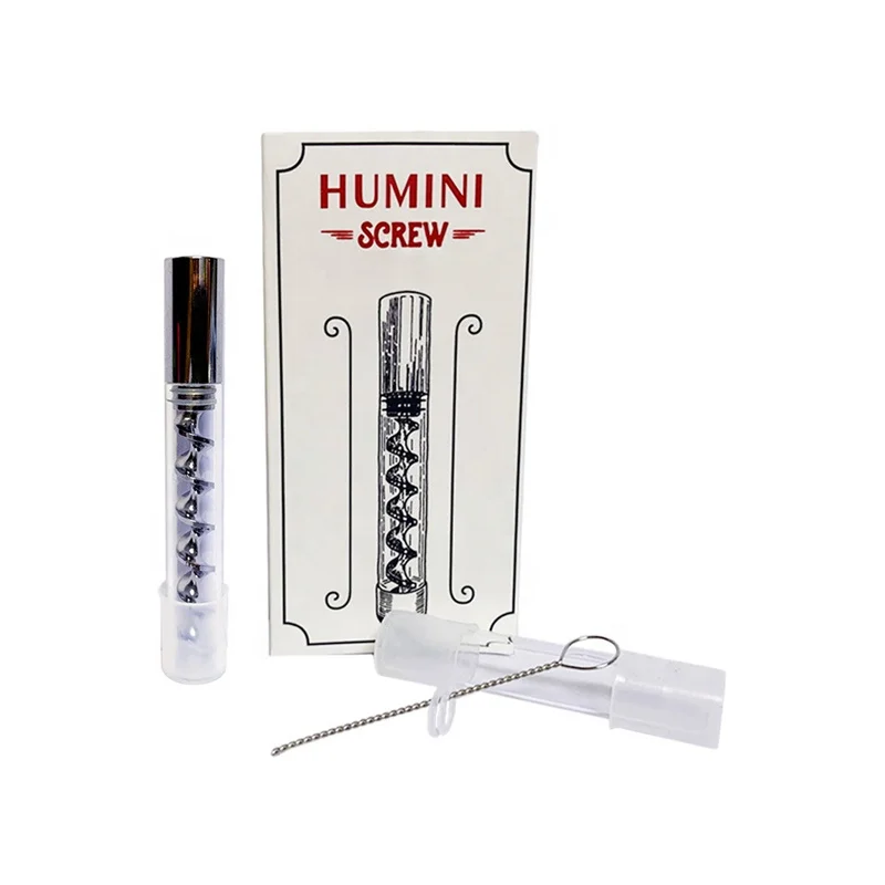 

Glass Twisting Smoke-Blunts Dry Herb Vaporizer 1 Hitter Pipe, Multi colors