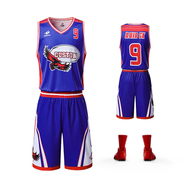

Zhouka Sports Basketball Jersey Basketball Vest Custom Supplier, Custom color