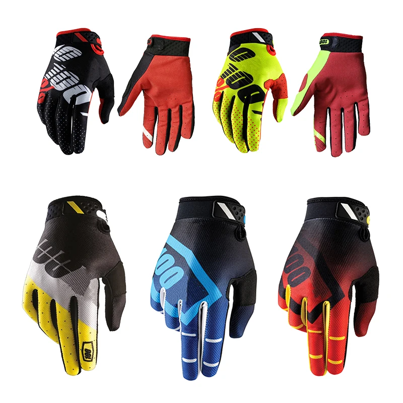 

Wholesale BMX Bisiklet Motocross Eldiven Mountain Bike MTB Cycling Guante Full Finger Downhill Gloves For Men Women