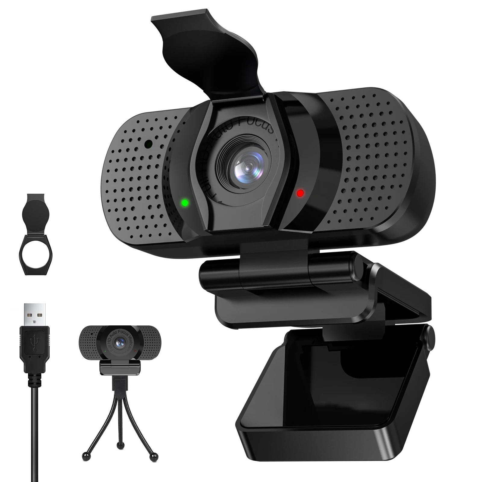 

EDUP 1080P 2MP Computer Webcam 1080p microphone Webcam 1080p CMOS 1/2.9" Sensor USB Webcam 1080p