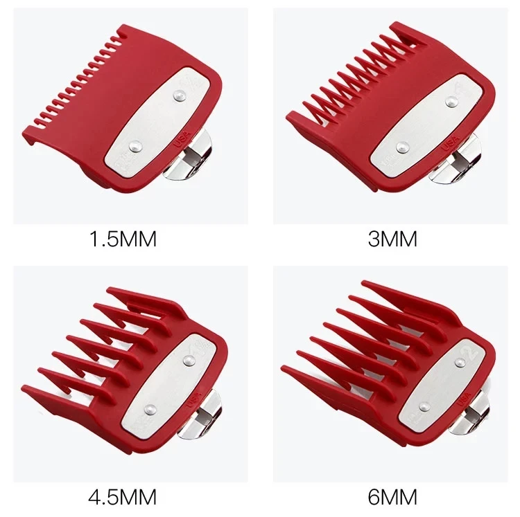 8pcs Set Limit Comb Of Hair Cutting Machine Hair Clipper For Barber ...