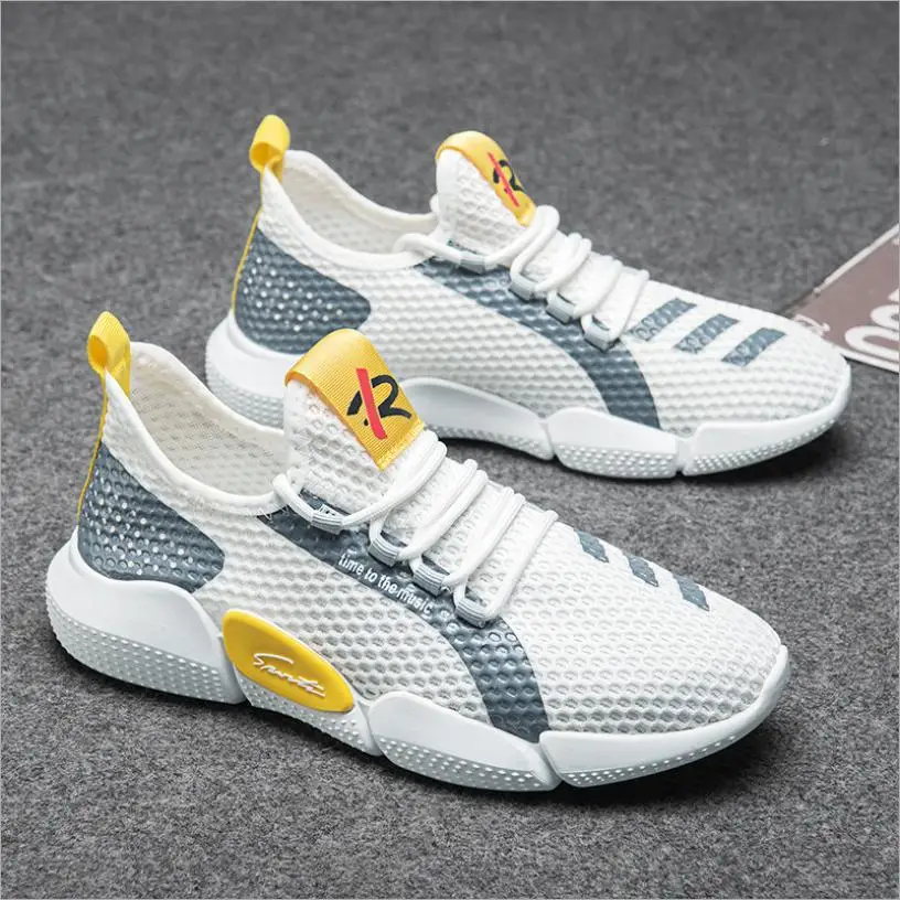 

wholesale quanzhou breathable mesh casual fashion sports running shoes men shoes