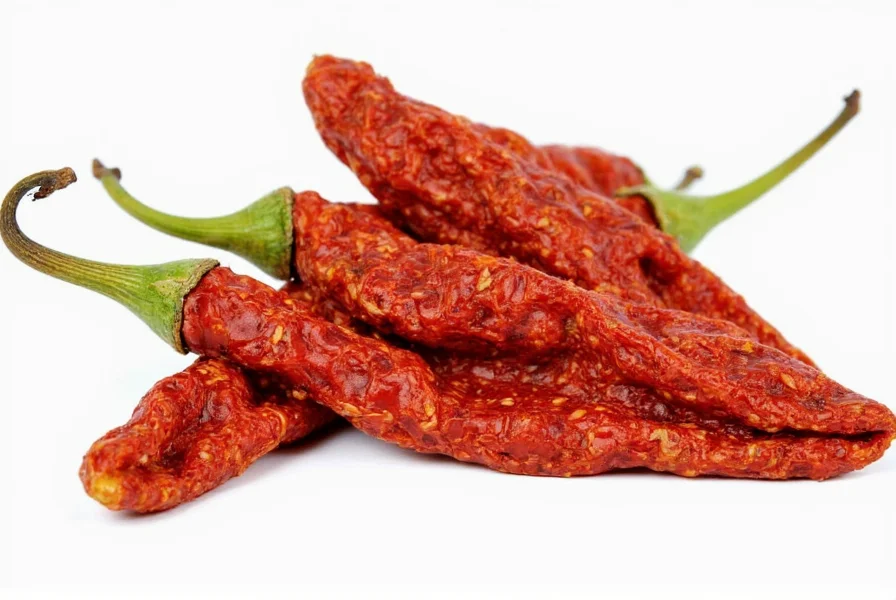 Finished dish with dried Hatch chile seasoning