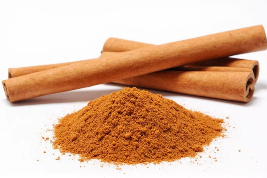 Side-by-side comparison: safe cinnamon consumption in food vs dangerous dry cinnamon challenge attempt