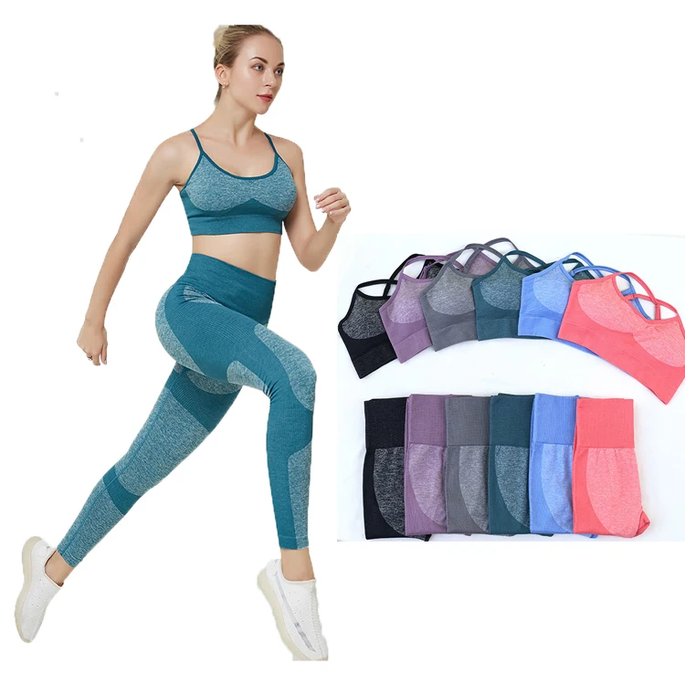 

Ready To Ship Nylon Fabric Seamless Woman Yoga Pants In Fitness Yoga Wear Leggings &Sets, Customized color/as show