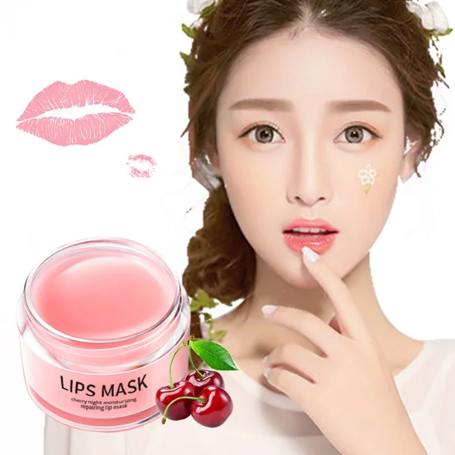 

Wholesale Sleeping Care Hydrating Moisturizing Nourishing Exfoliating Organic Collagen Sleeping Lip Care Lip Balm, Pink