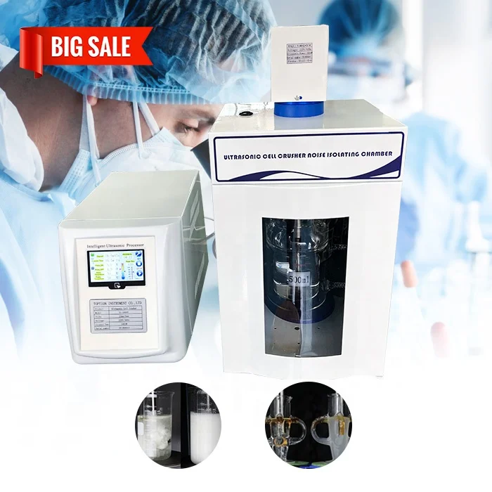 

Ultrasonic homogenizer sonicator Lab ultrasonic nano disperser nano emulsifier