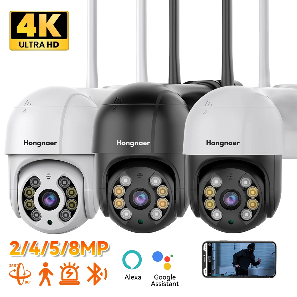 

2MP 1080P 4MP 5MP 8MP Night Vision iCSee APP Wireless WiFi Outdoor Home Security PTZ IP Cameras 4K Outdoor WiFi Security Camera
