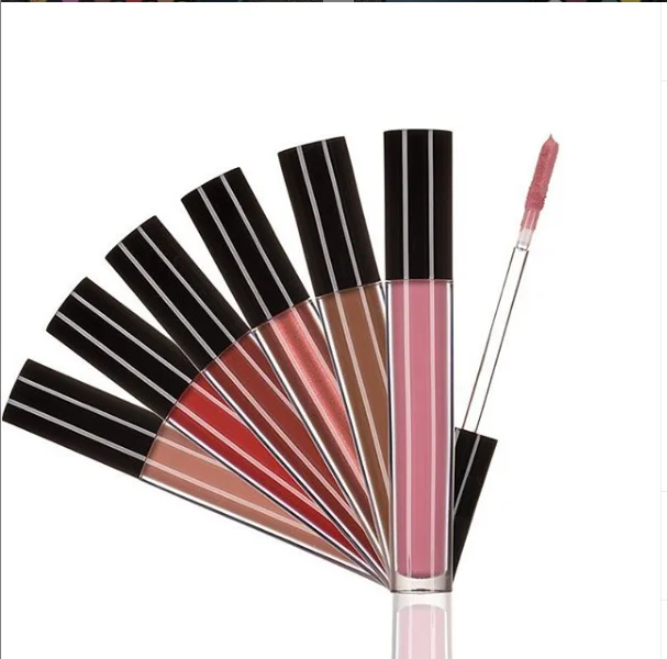 Custom 2 In 1 Lipliner Lip Gloss Starter Kit Matte Lipstick Private