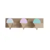 Sweet Ice Cream Wooden Wall-Mounted Hooks Hanger Hook For Kid's Room Decoration