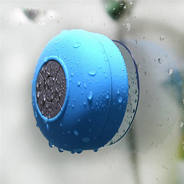 

bts 06 showerroom waterproof speaker with sucker for mobile phone