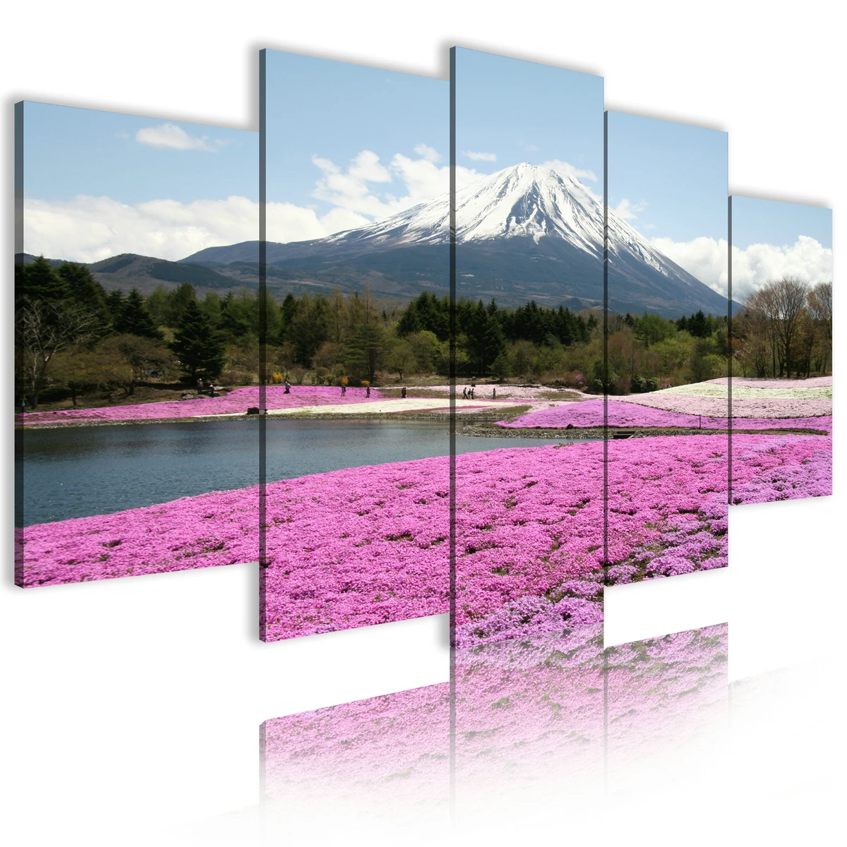 

Picture Background 3D Beautiful Scenery Tree Decoration Living Room Cheap Frame Bulk Traditional Chinese Modular Wall Painting