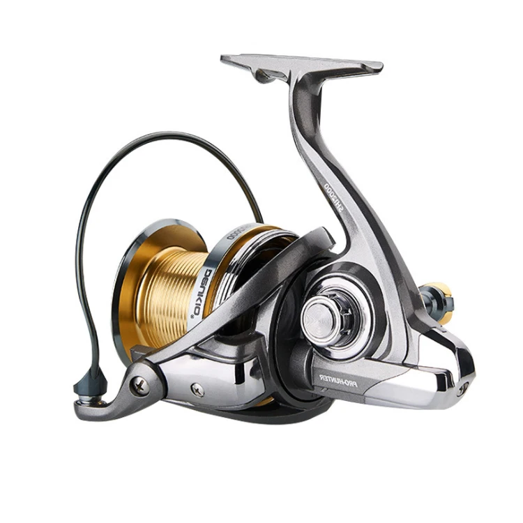 

WEIHE 20kg drag 12000 full metal body boat fishing spinning wheel reel