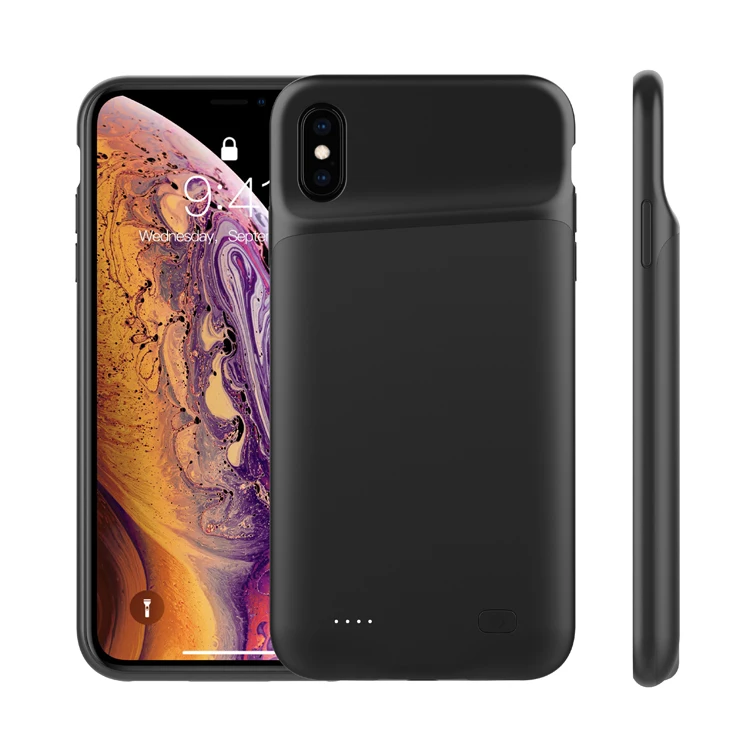

Hot Sale Phone Case Power Banks Silicone Smart Battery Case Portable For Apple Iphone 11 Xs Power Bank Case