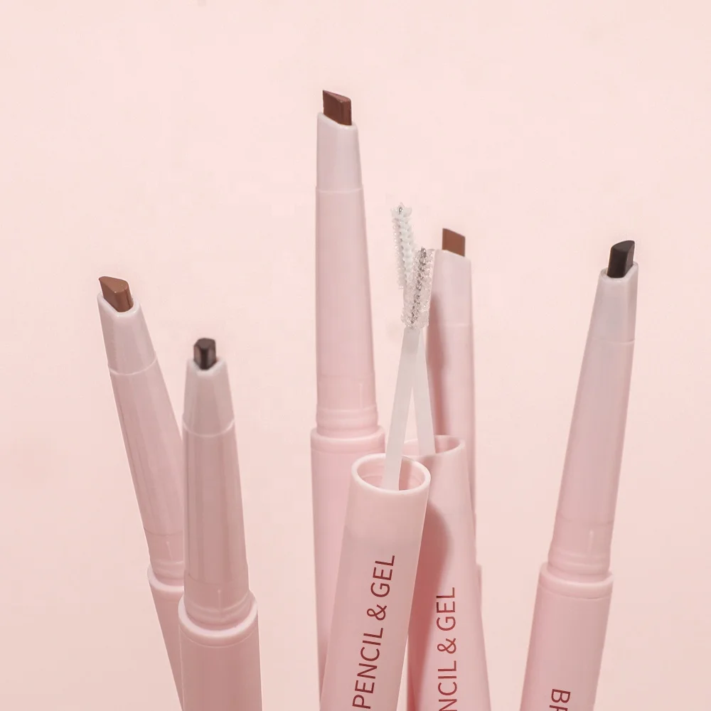 

Oem Your Own Brand Double Sided Clear Brow Lift Gel And Pencil Private Label Vegan 2 In 1 Eye Brow Pencil With Eyebrow Gel