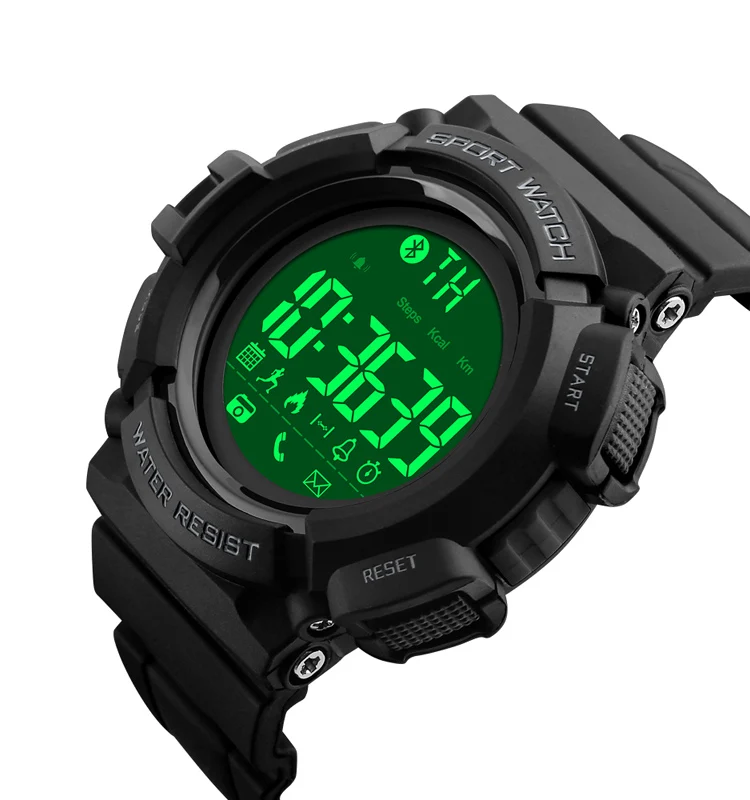 

skmei 1245 digital watch waterproof pedometer calories d13 iwo a1 f20 sim t5 pro dtx u8 c6 m3 smartwatch