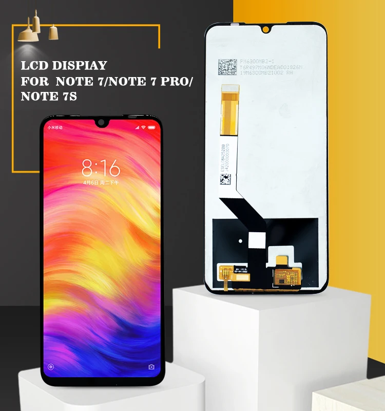 

Wholesale mobile phone lcd touch screen replacement for redmi note 7 7s note 7 pro