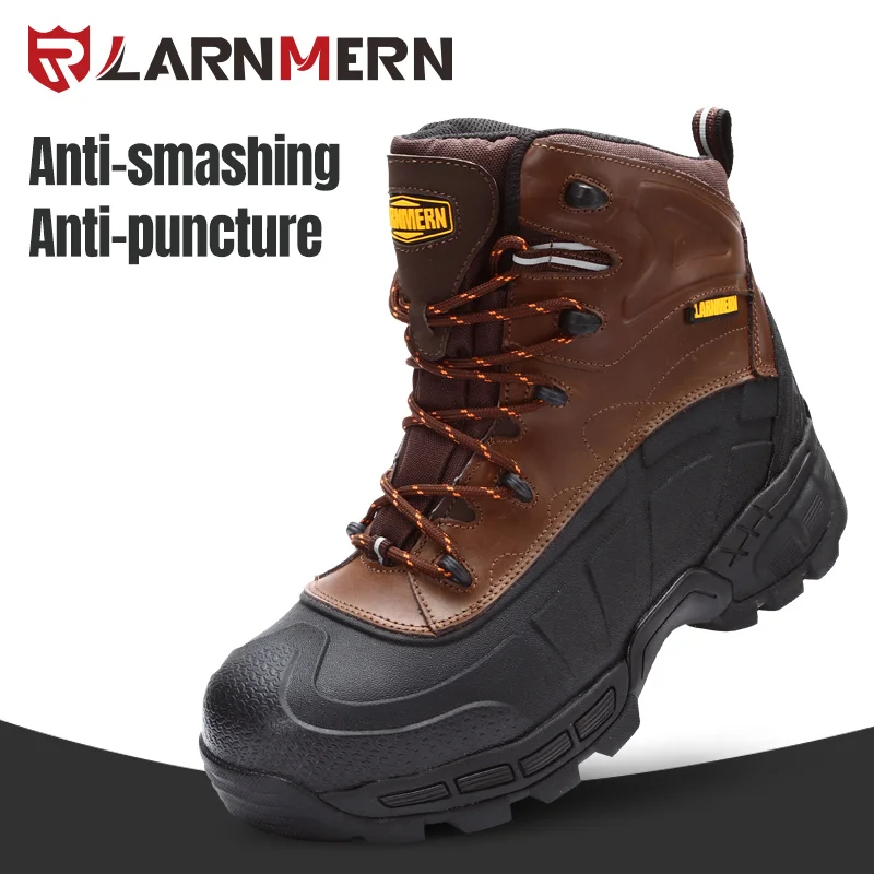 Lrenmern Steel Toe Safety Boots Anti 