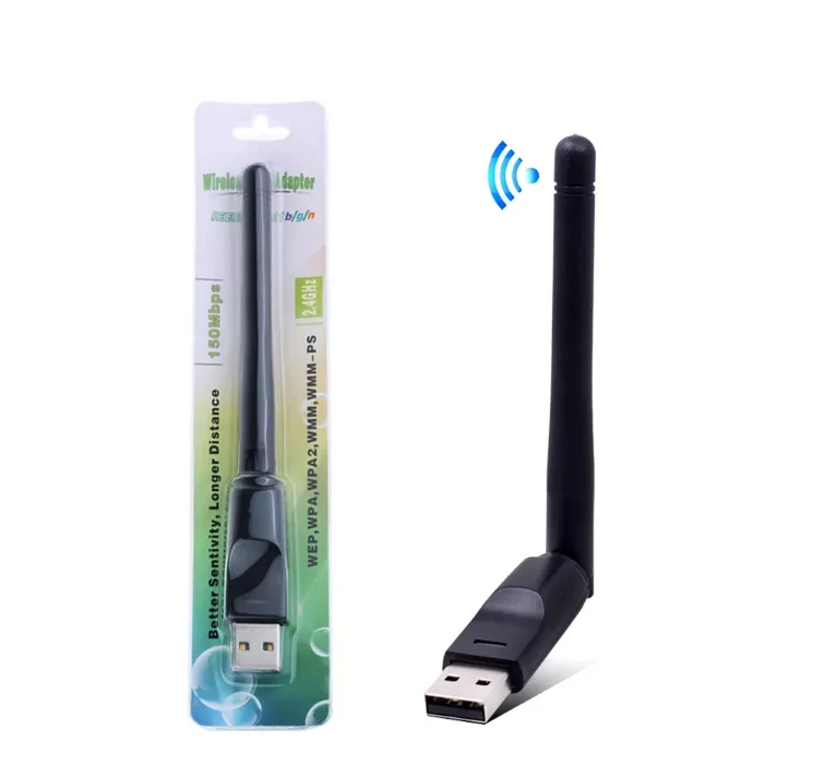 

2.4Ghz Wireless Network Cards Equipment Wifi Dongle MT7601 USB Wifi Adapter