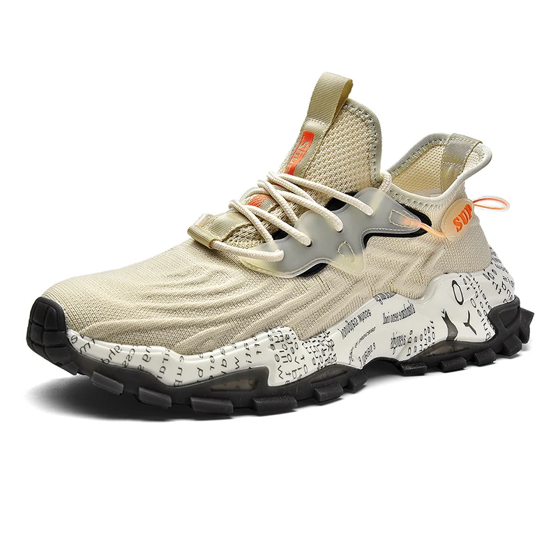 

2021 New Fashion Men Flat Running Shoes Platform Mesh Sneakers Men Trainers Plus Warm Cotton Breathable Shoes Zapatos De Hombre, Optional