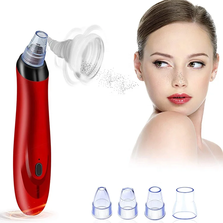 

Best Clean Blackhead Remover Vacuum Facial Pore Cleanser Electric Acne Comedone Extractor Kit Skin Tight Blackhead Remover