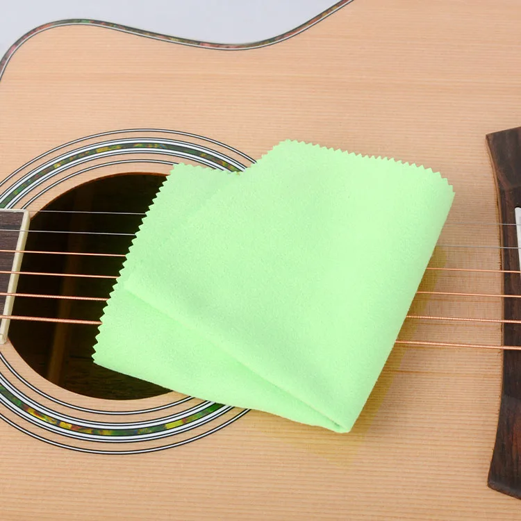 

Guitar String cleaning cloths Guitar Maintenance Tool Duster Cloth, Green