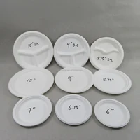 

Disposable Sugarcane Bamboo Fibers Bagasse Eco Paper Plates