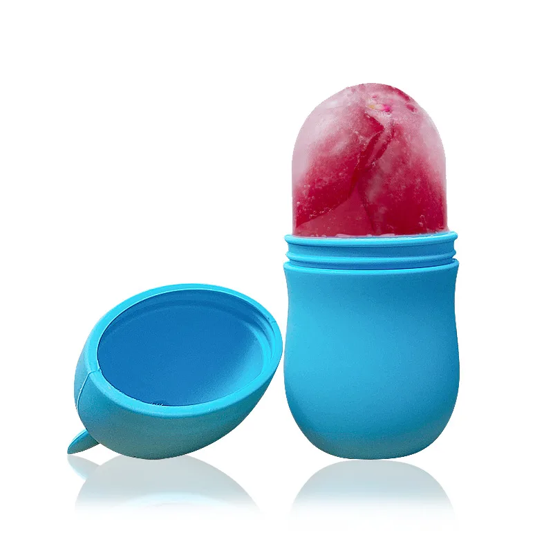 

Portable Facial Ice Roller Silicone Mold Massage Ice Tray, Picture shows