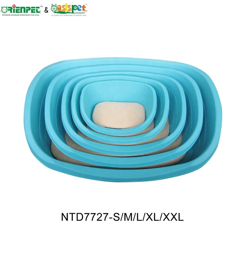Orienpet & Oasispet Plastic Dog Bed With Mat Ready Stocks Nt8905lb Pet