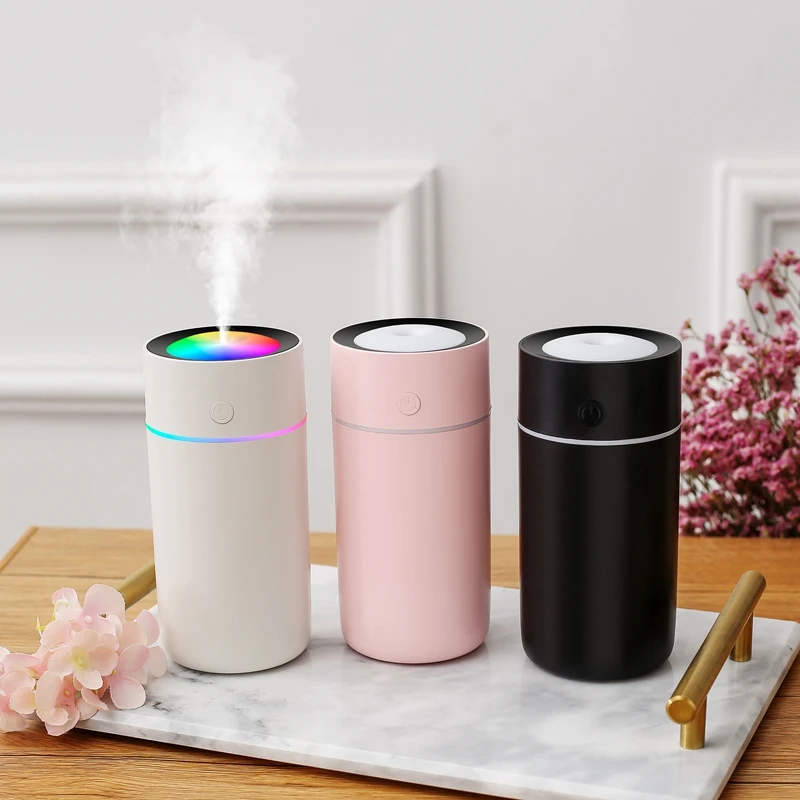 New Product Idea Portable Mini Small Usb Car Cup Desktop Mist Air Cooler 7 Colors Led Humidifiers For Car