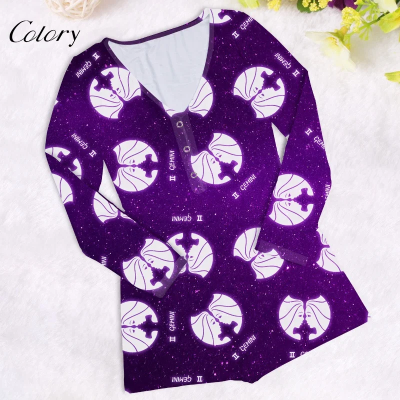 

Colory Wholesale 2021 Adult Women Sexy Print Deep V-neck One Piece Pajamas Bodycon Jumpsuit Rompers Onesie, Customized color